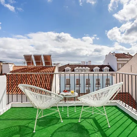 Altido Sunny Apt With Terrace Near Centre * Lisboa